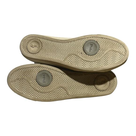 Polo Ralph Lauren Court Mid Gray Suede Sneakers Size 14 Streetwear Casual - Picture 9 of 9